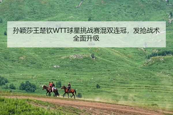 孙颖莎王楚钦WTT球星挑战赛混双连冠，发抢战术全面升级