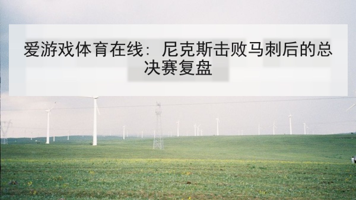 爱游戏体育在线: 尼克斯击败马刺后的总决赛复盘